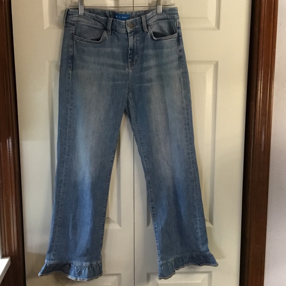 M.i.h. Jeans Women's Ruffle-Hem Jeans